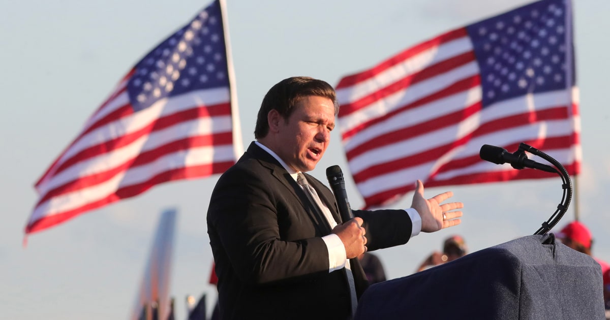 Florida DeSantis positions himself as Trump’s heir to the White House
