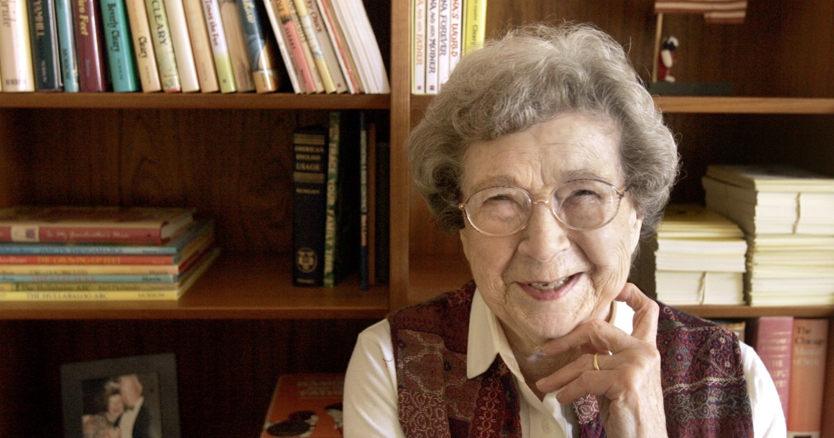 Author Beverly Cleary dies at 104