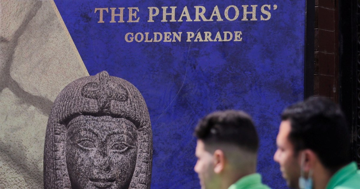 Myth of ‘Pharaoh’s curse’ is killed as Egypt parades ancient mummies