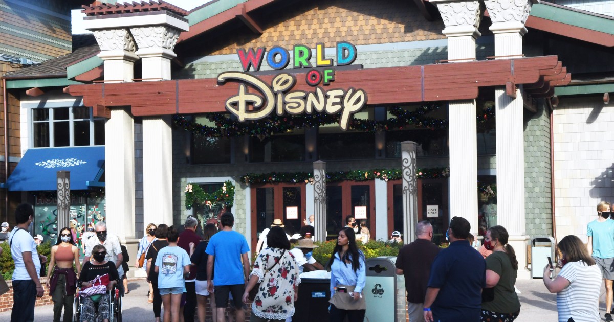 Man arrested at Disney resort in Florida after refusing temperature check