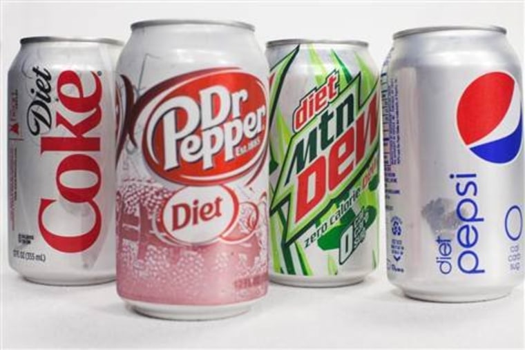 can diet soda produce fat
