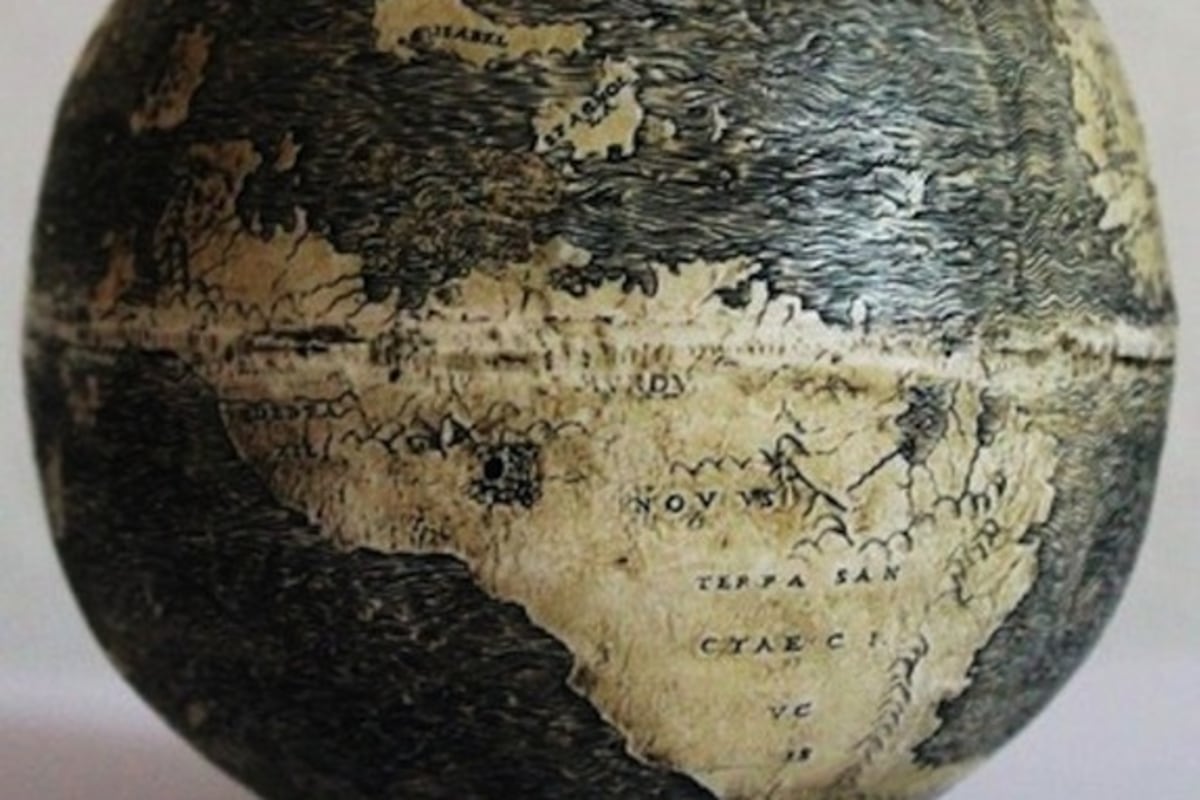 globe oldest whole discovered americas