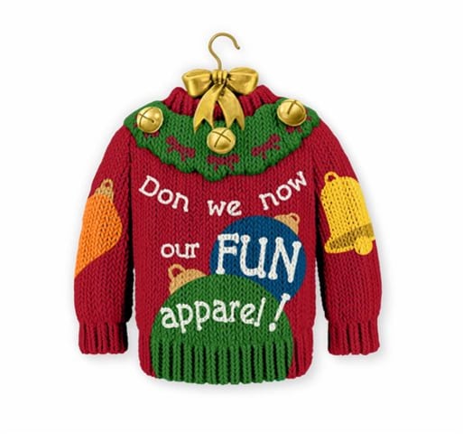 Hallmark's 'ugly sweater' ornament stirs controversy over lyrics - NBC News